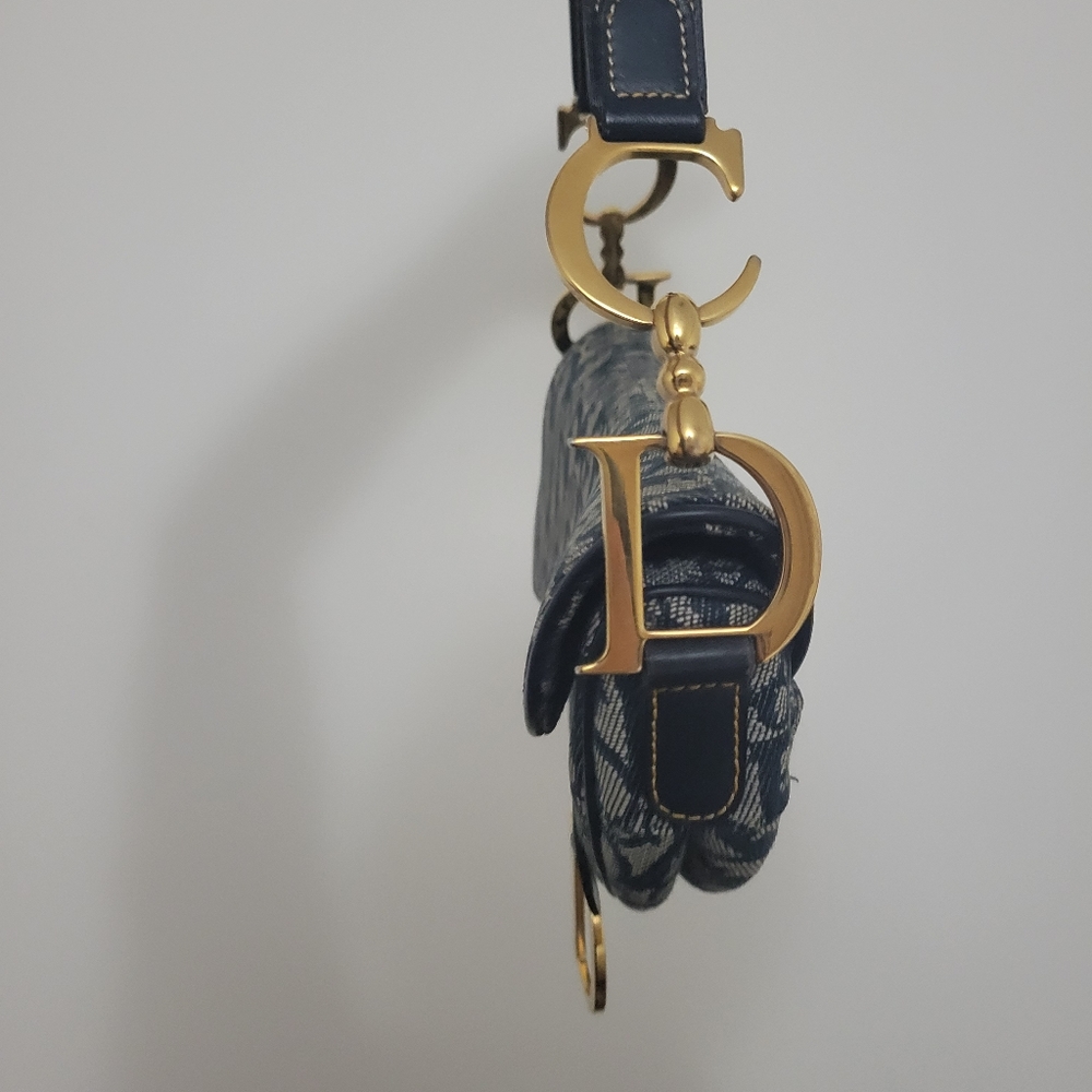 💯AUTHENTIC Vintage Dior Saddle Bag - Picture 2 of 3